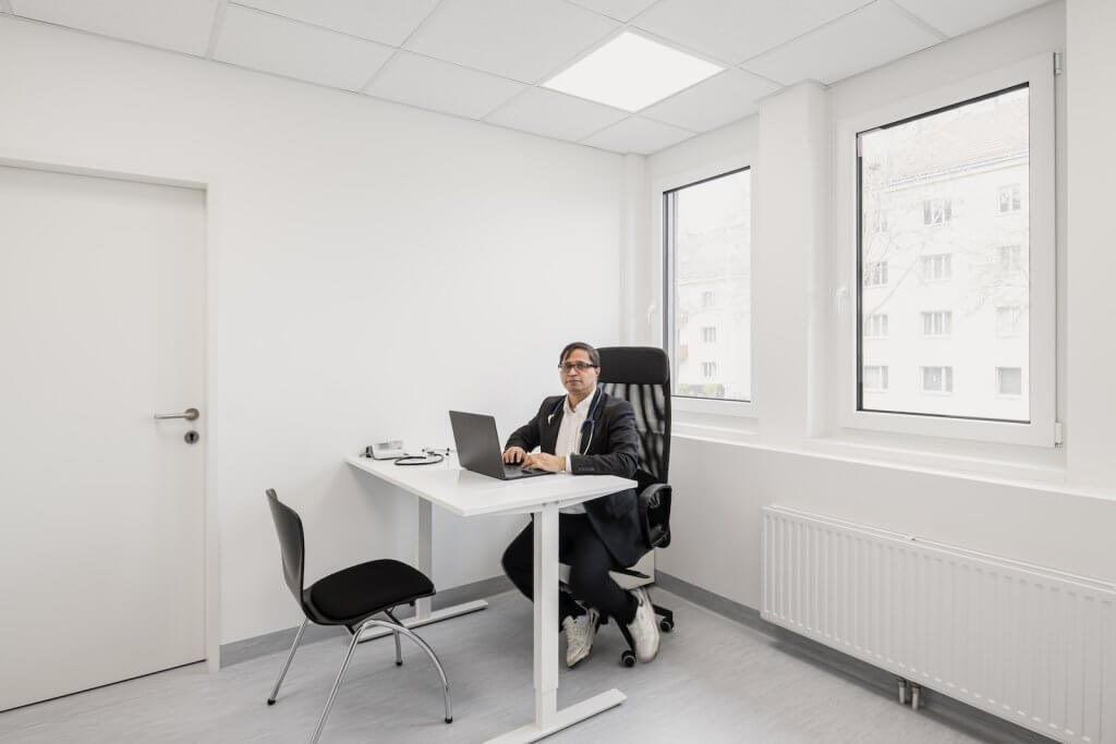 Architekturfotos vom Projekt Ärztezentrum Trillergasse für Bartosek