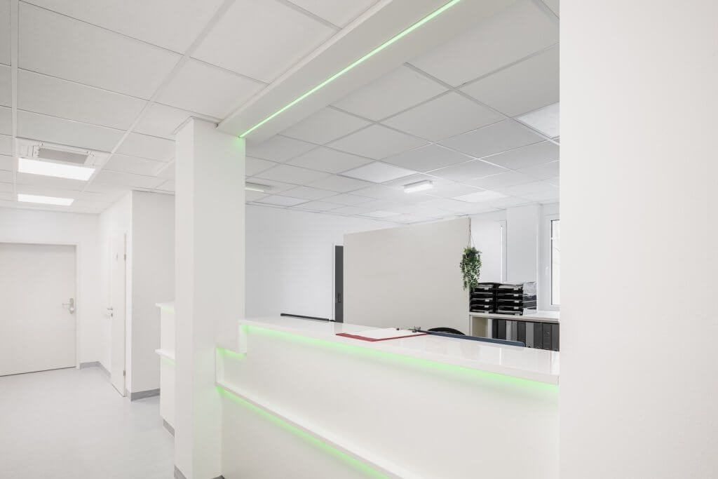 Architekturfotos vom Projekt Ärztezentrum Trillergasse für Bartosek