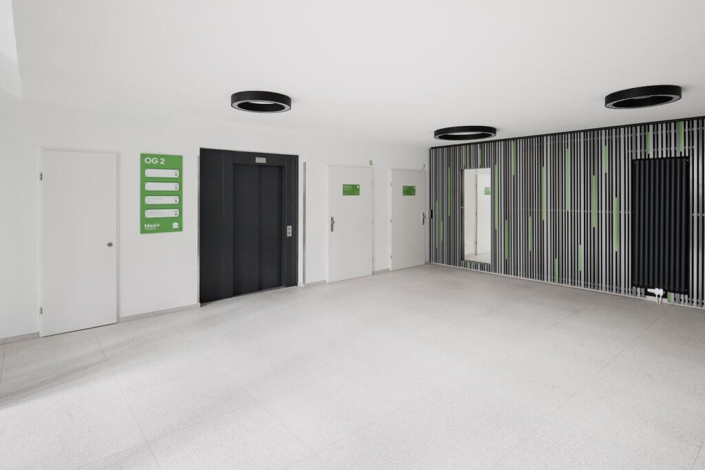 Architekturfotos vom Projekt Ärztezentrum Trillergasse für Bartosek